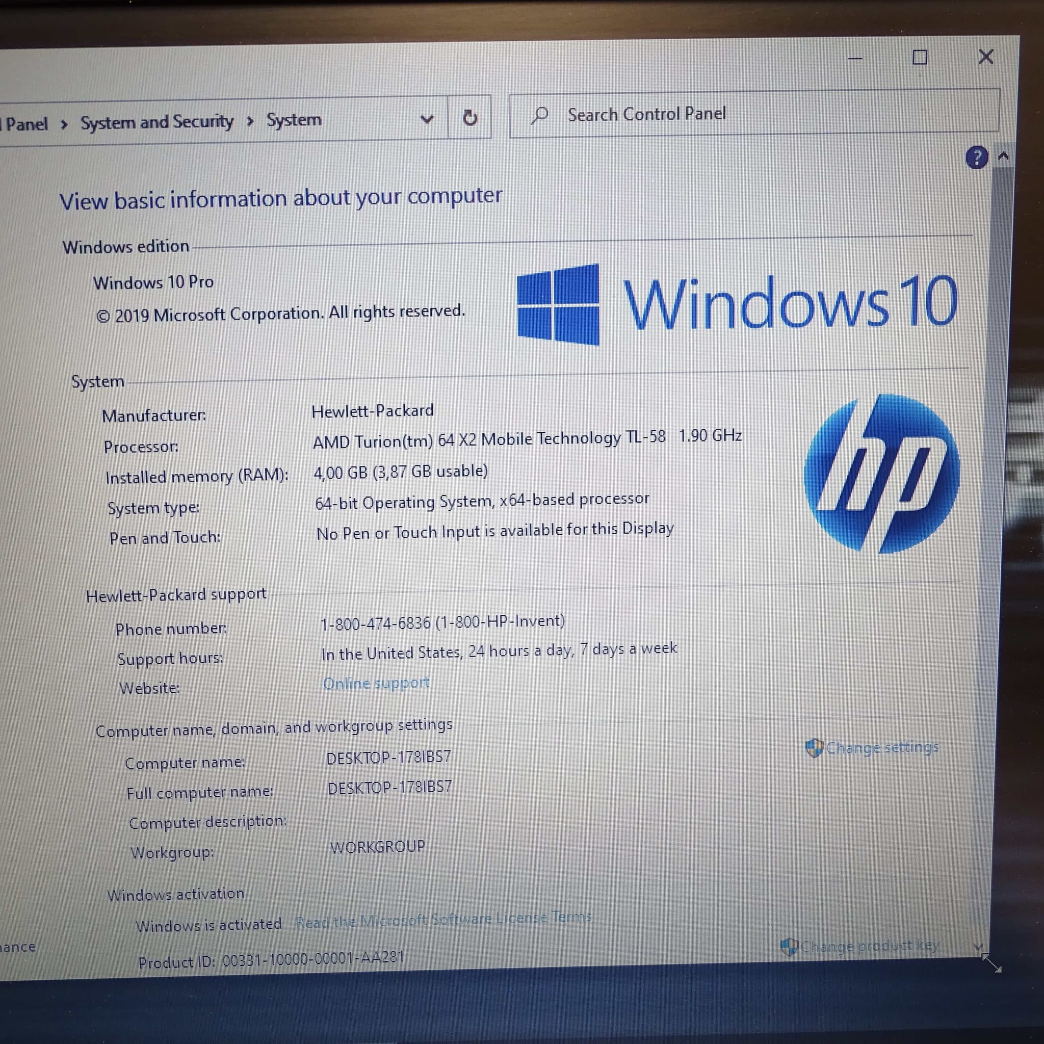 HP Compaq 6715s image 3