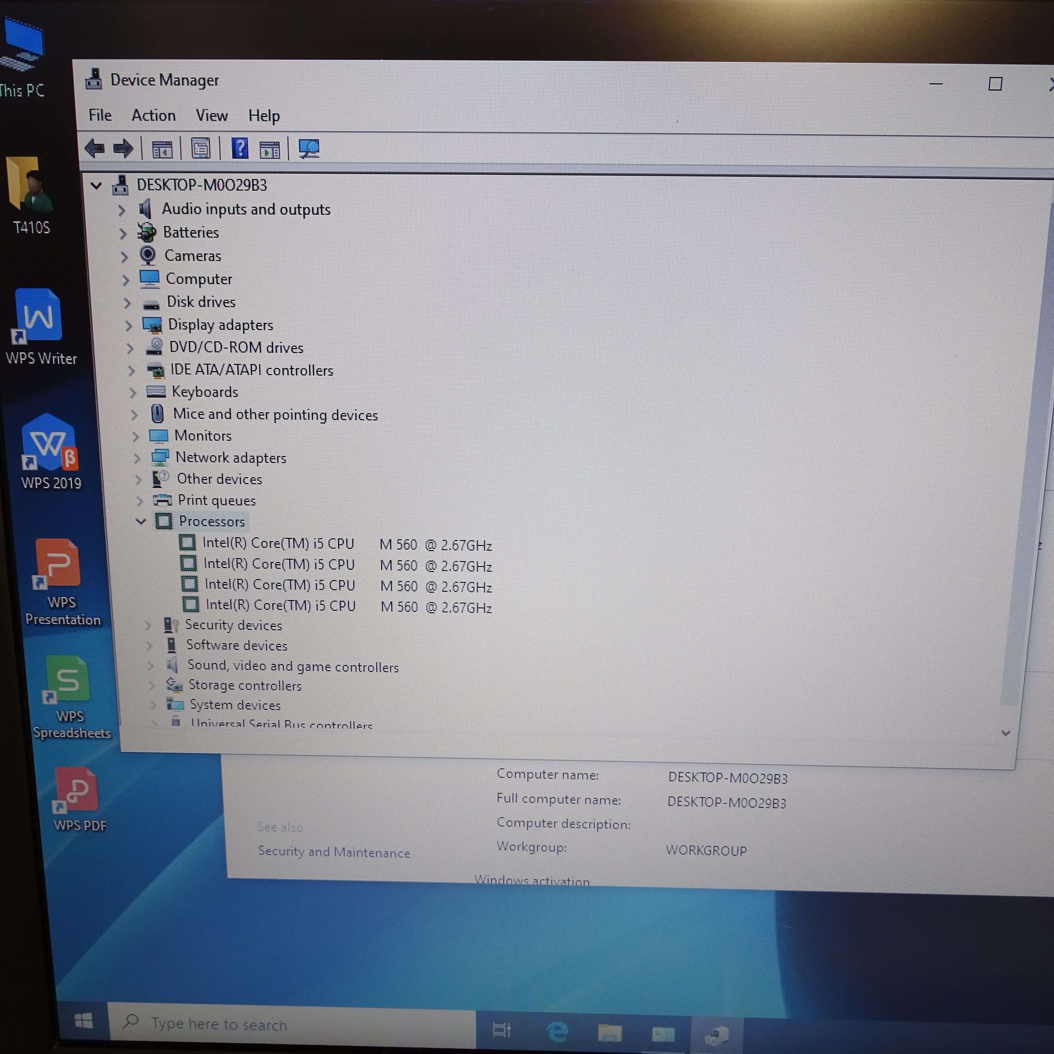 Lenovo Thinkpad T410s image 3