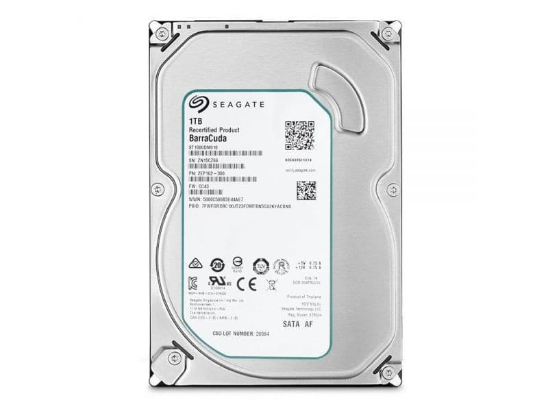 1 TB Hard Disk Drive       ( HDD ) 2.5inch
