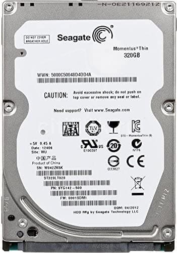 320 GB Hard Disk Drive       ( HDD ) 3.5inch