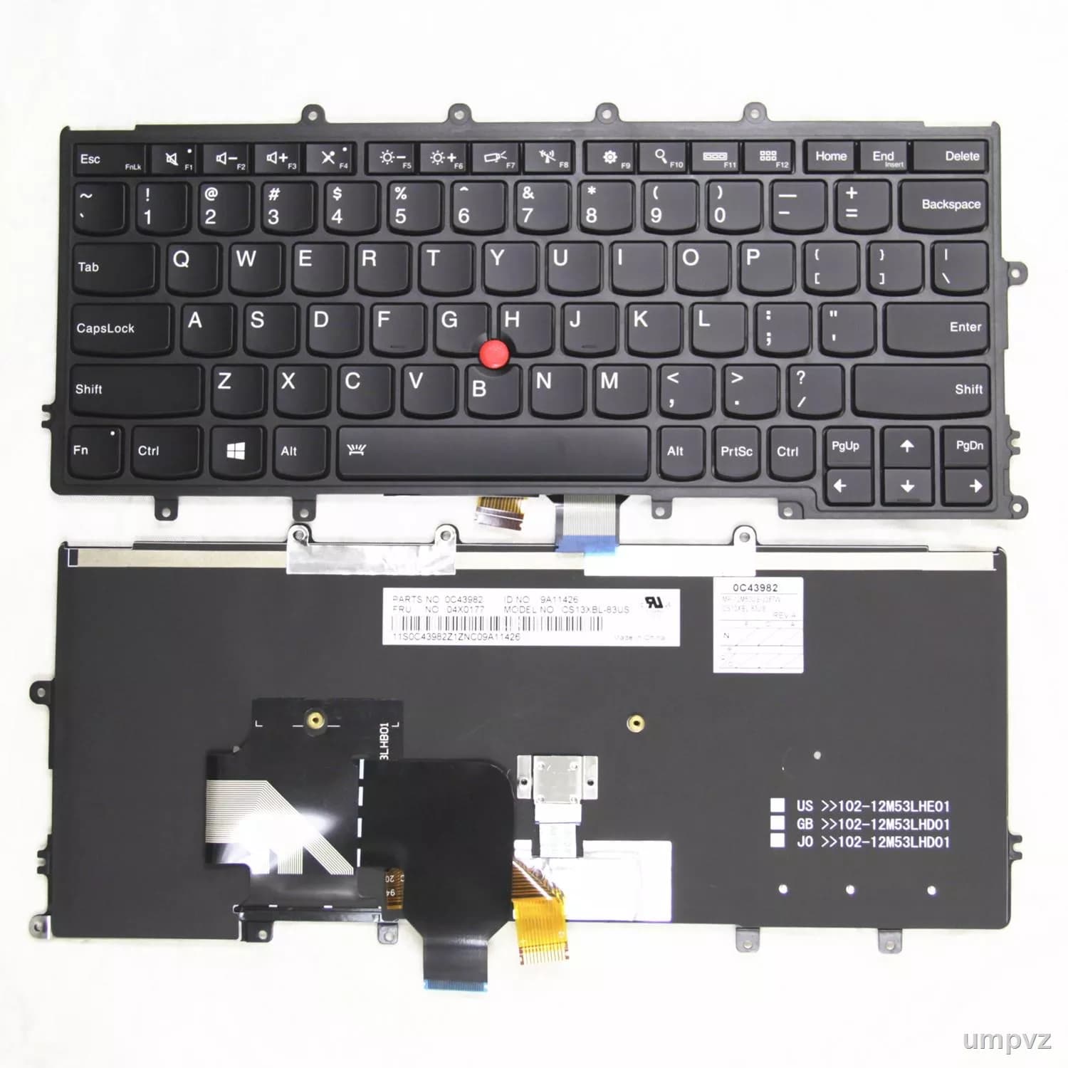 Клавиатура за лаптоп Lenovo: X240 X250 X260 X270 image 0