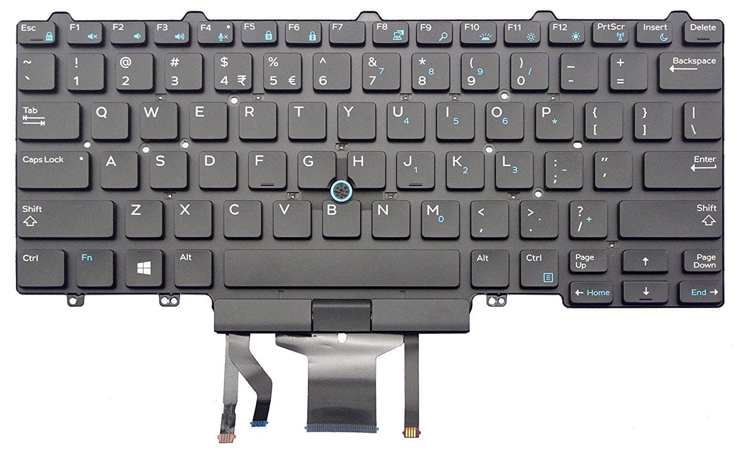 Клавиатура за лаптоп Dell: E5450 E7250 E7450 E5470 E7470 image 0