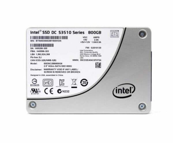 800 GB SSD Intel image 0