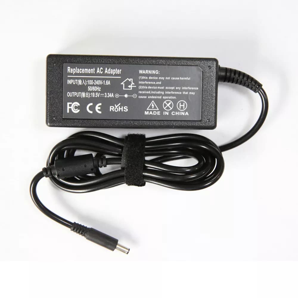 Заряднo за лаптопи Dell, 65W - букса 4.5x3.0 ЗАМЕСТИТЕЛ image 0