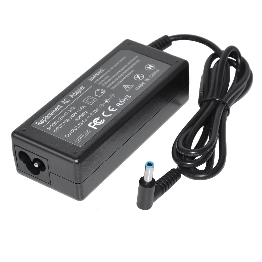 Зарядно за лаптоп HP 65W- букса 4.5x3.0 ЗАМЕСТИТЕЛ image 0
