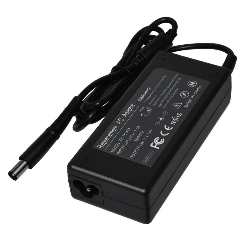 Зарядно за лаптоп HP 90W- букса 7.4x5.0 ЗАМЕСТИТЕЛ