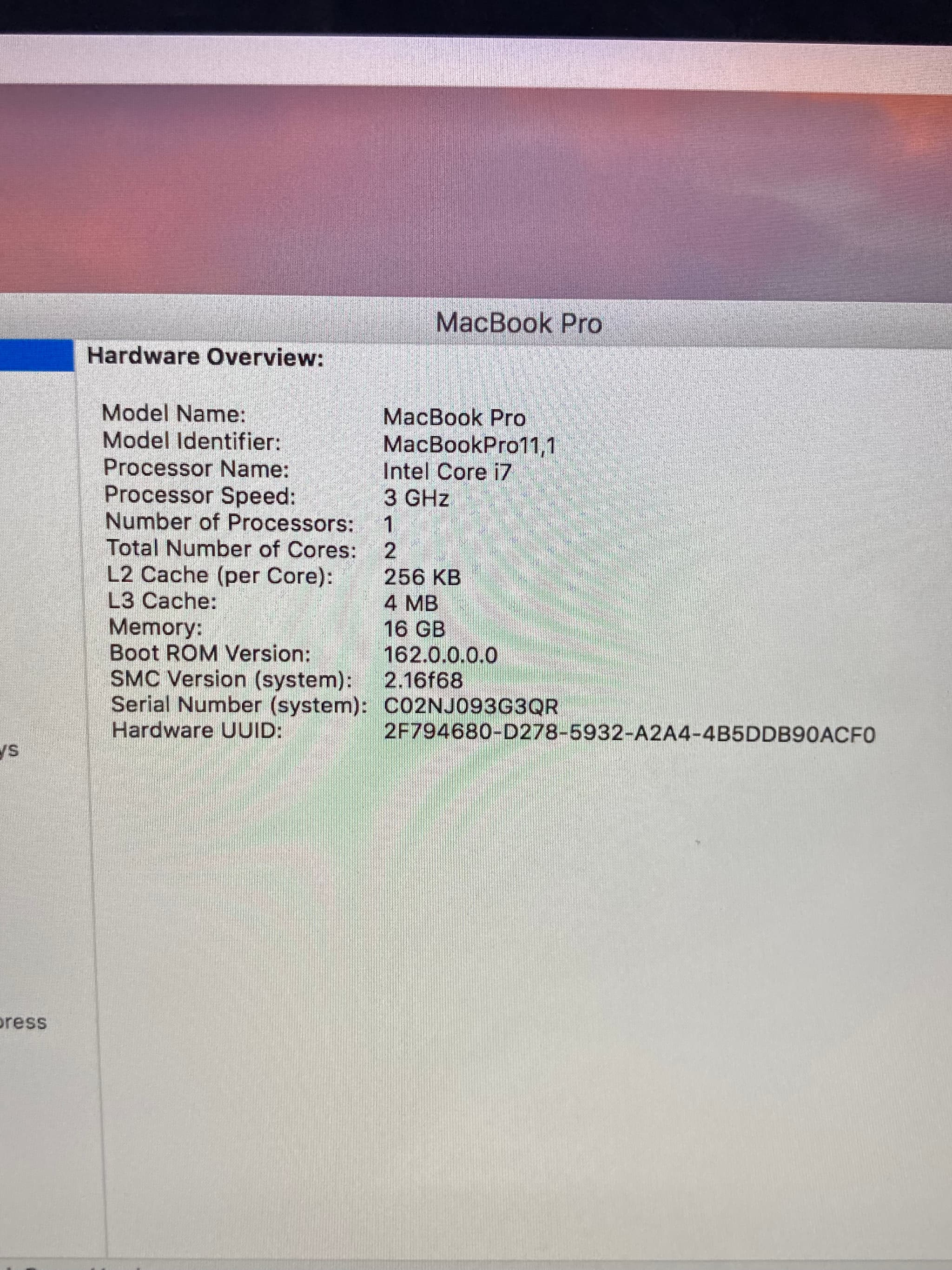 APPLE MACBOOK PRO 2014 A1502 image 5