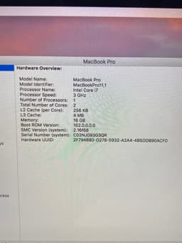 APPLE MACBOOK PRO 2014 A1502 image 5