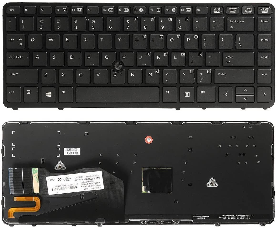 Клавиатура за лаптоп HP EliteBook: 745 840 850 G1 G2 image 0