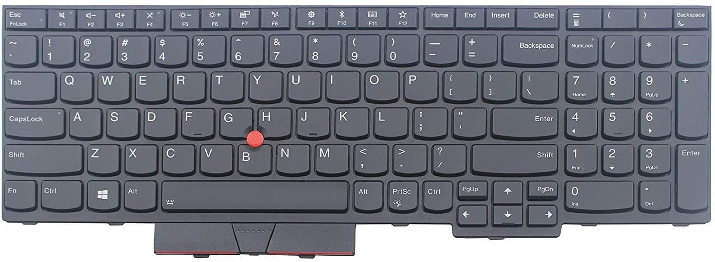 Клавиатура за лаптоп Lenovo: P51S P52s T570 T580 image 0