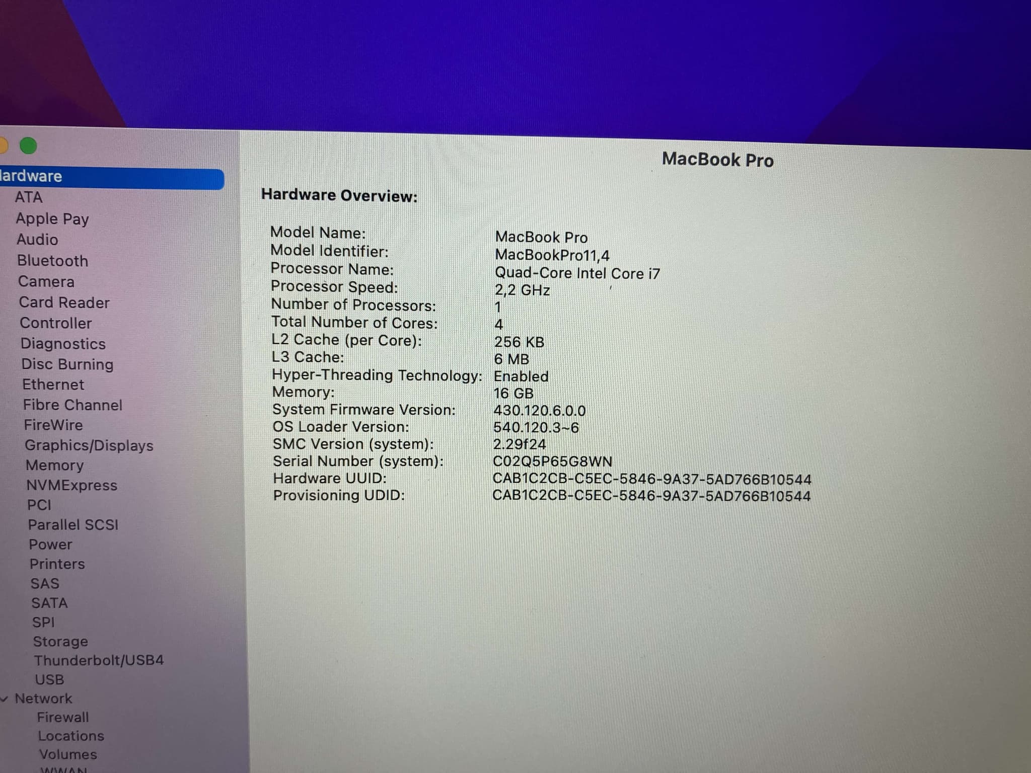 Apple Macbook Pro 15 2015 image 2