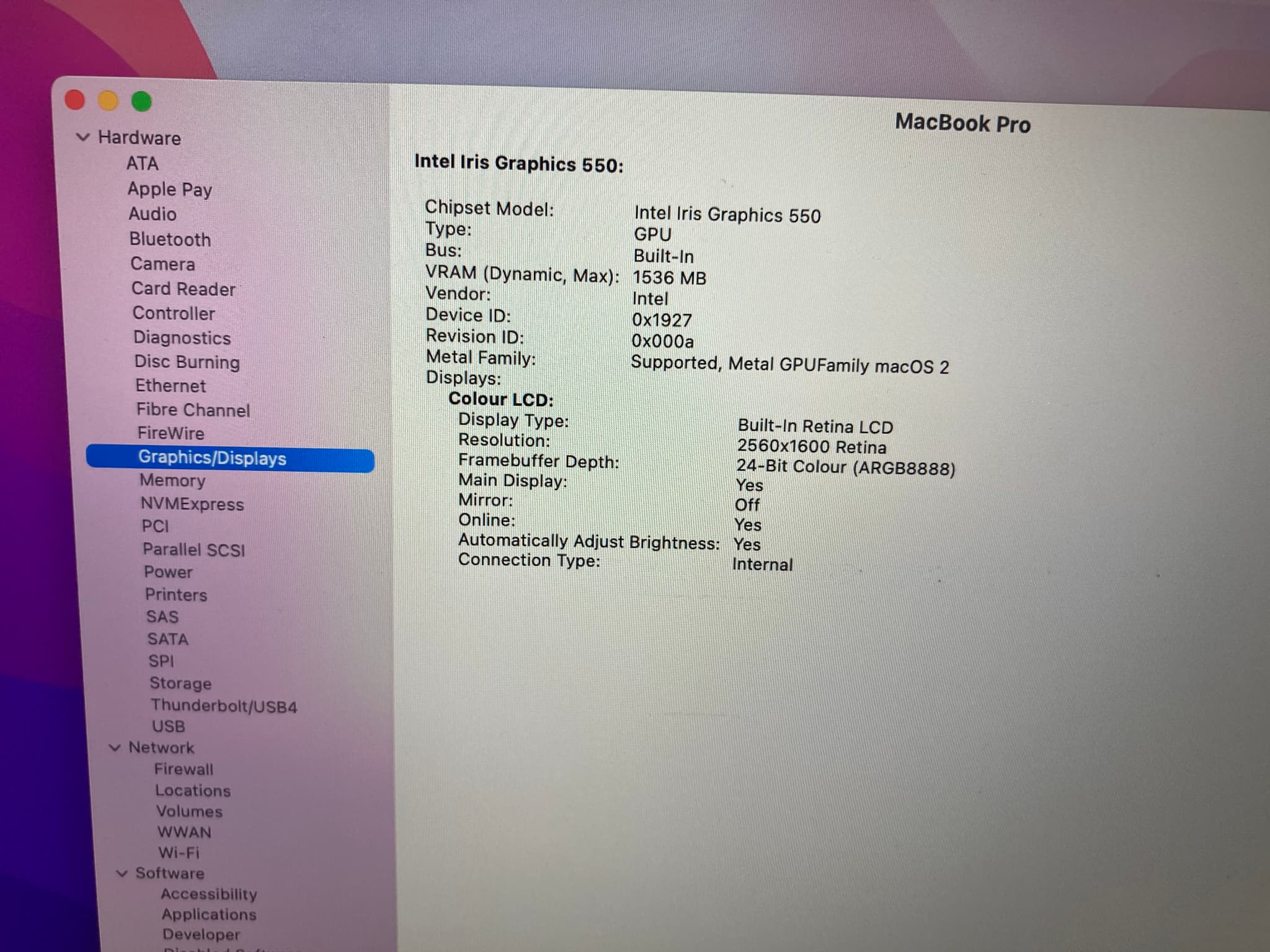 Apple Macbook Pro 13 2016 A1706 image 5