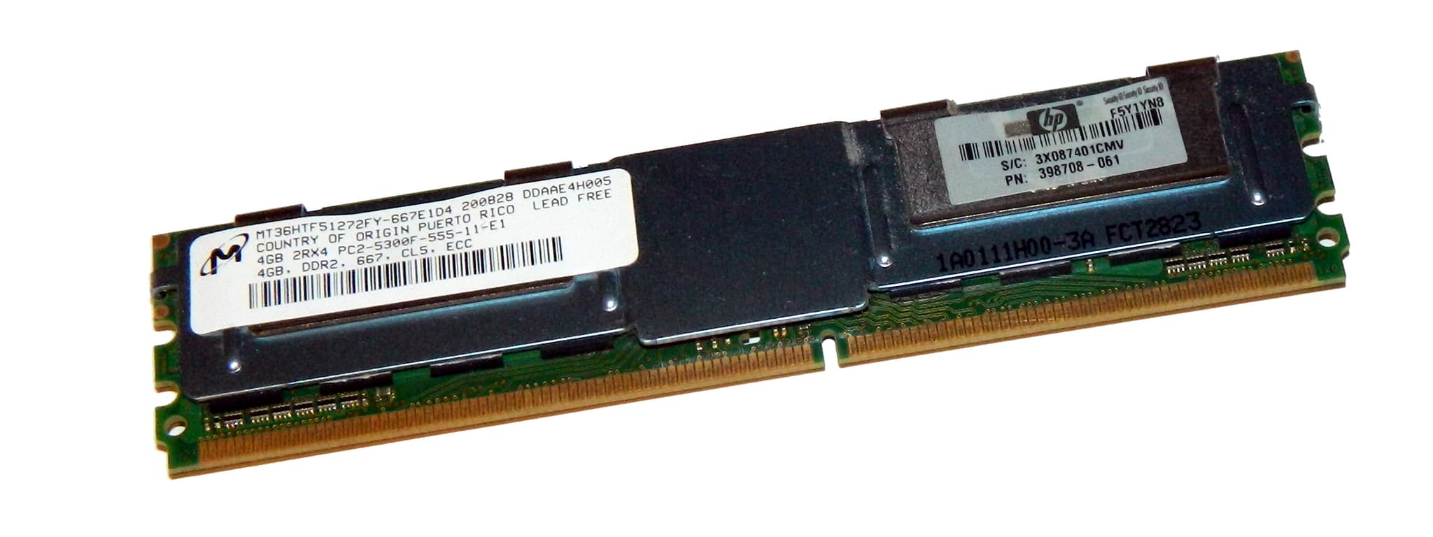 Сървърна памет ECC REG DDR2 4GB FB-DIMM image 0