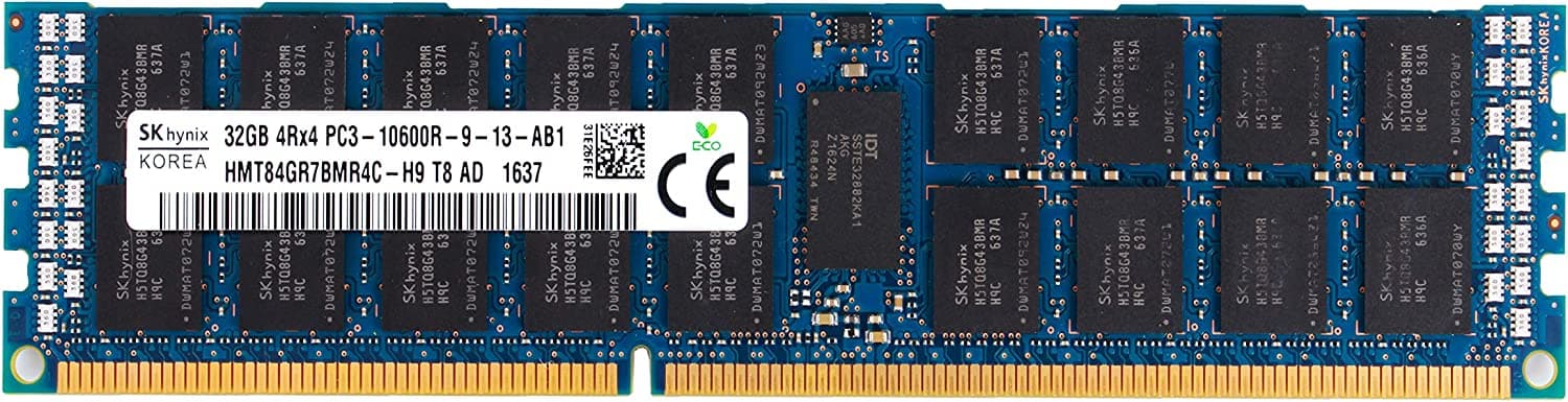 Сървърна памет ECC REG DDR3 32GB 1333 (PC3/PC3L-10600R) image 0