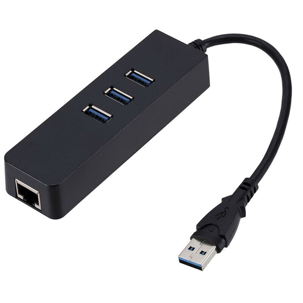 USB HUB 3.0 3x USB 3.0 + LAN