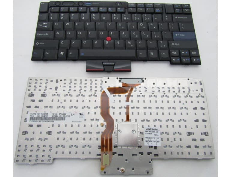 Нова клавиатура за лаптоп ThinkPad T400S T410 T410I T410S T420 T510 T520 X220 X220s image 0