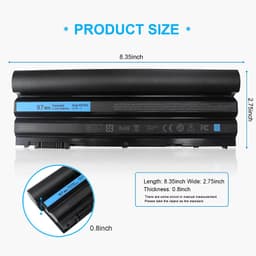 Реновирана оригинална 9 клетъчна батерия за:
DELL Latitude E5420
DELL Latitude E5430
DELL Latitude E5520
DELL Latitude E5530
DELL Latitude E6420
DELL Latitude E6430
DELL Latitude E6440
DELL Latitude E6520
DELL Latitude E6530
DELL Latitude E6540
DELL Vostro 3460
DELL Vostro 3560 image 1