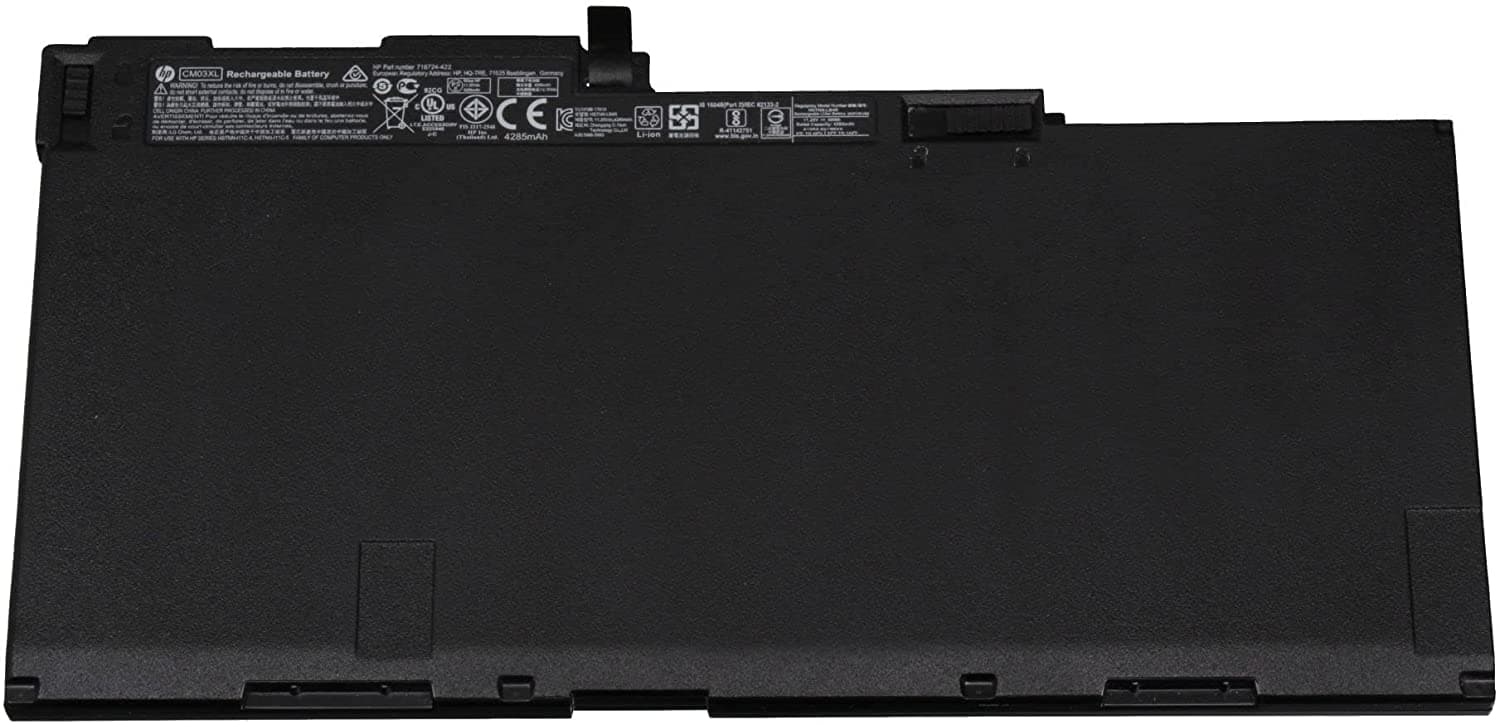 Реновирана оригинална батерия за лаптоп HP:  EliteBook 740, 745 G2 750 G1, 750, 755 G2, 840,  840 G1, 840 G2, 850, 850 G1, HP EliteBook Folio 1000, HP Zbook 14 G2 Mobile Workstation, HP ZBook 14 mobile Workstation series, HP ZBook 15 Mobile Workstation series, HP ZBook 15u G2 Mobile Workstation image 1