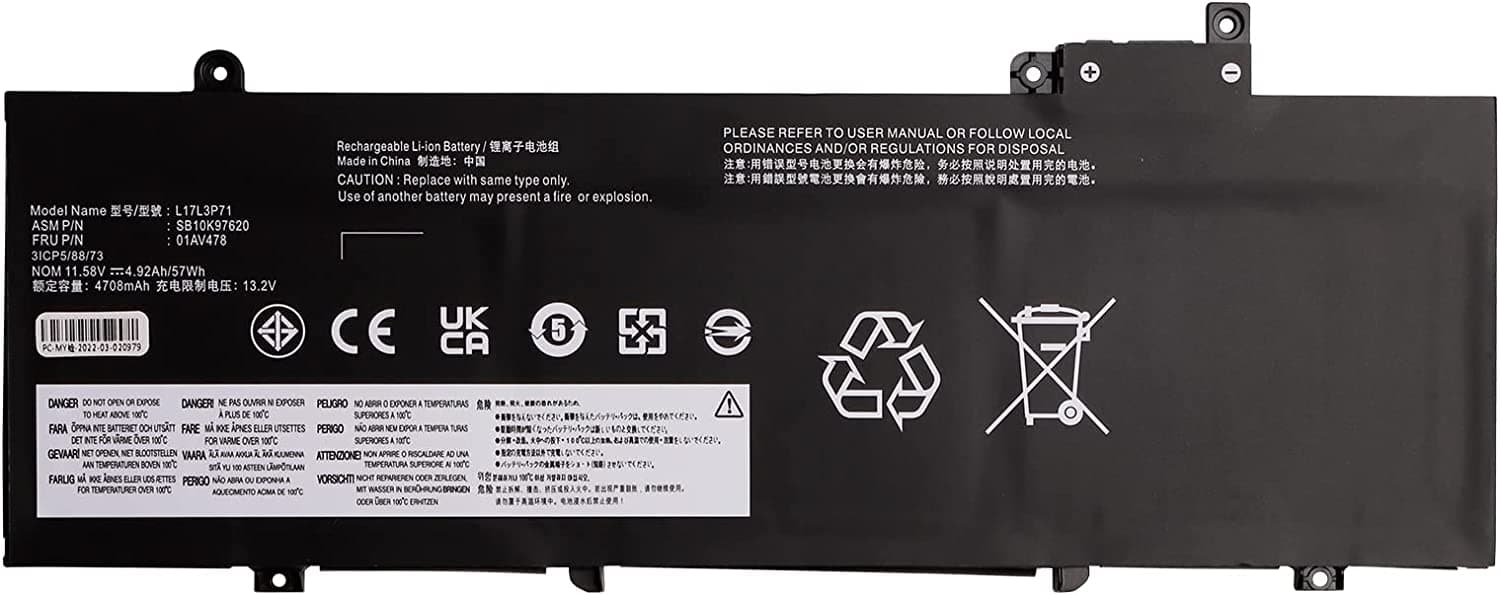 Батерия за лаптоп Lenovo ThinkPad T480S image 1
