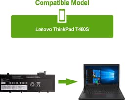 Батерия за лаптоп Lenovo ThinkPad T480S image 3