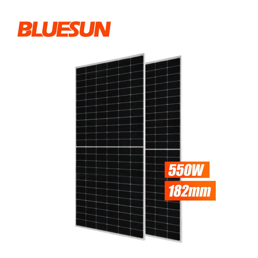 Bluesun 550W соларен панел, клас А, PERC технология 